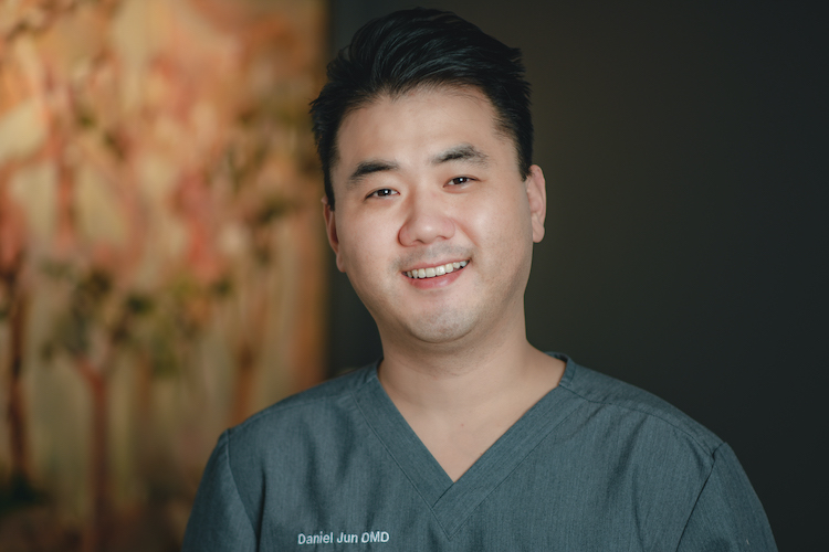 Dr Daniel Jun, DMD, of Ace Dental Boston