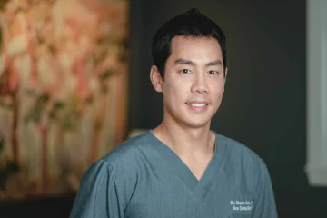 Dr. Shawn Kim, lead dentist at Ace Dental in Boston, MA